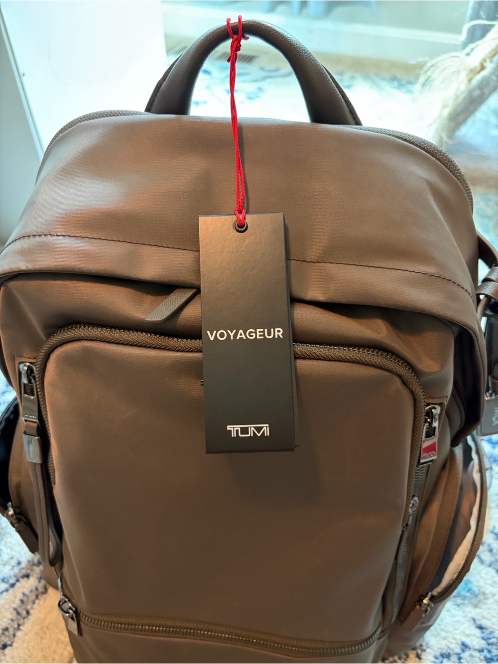 Tumi Voyageur Celina Large Backpack – Sleek Everyday Carry (Mink color) - Picture 3 of 12